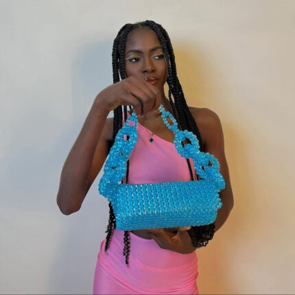 GANGAN Maxi-turquoise blue
