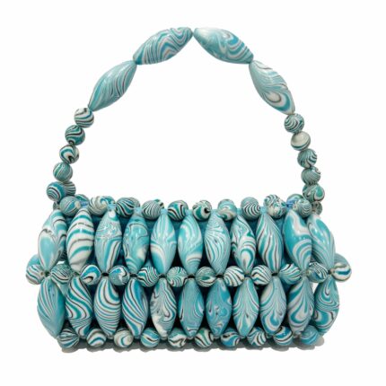 ELSA  BAG -blue stripes