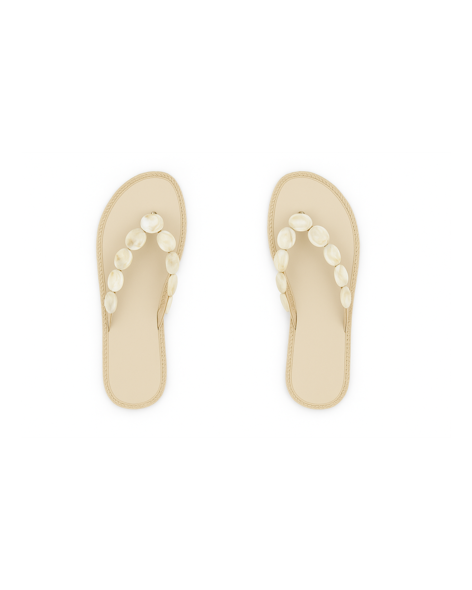 Haven slippers - ivory