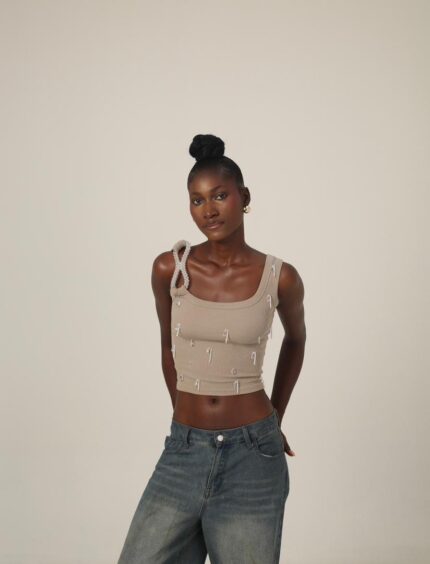 Infinity tank top - nude