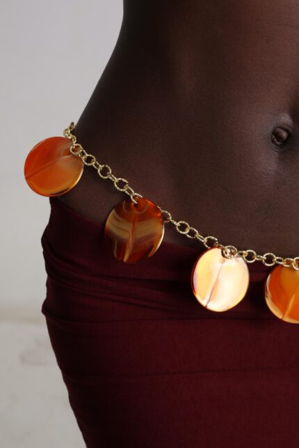 Reno waist belt 2 : chestnut