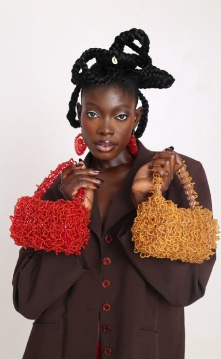 Reef shoulder bag-red